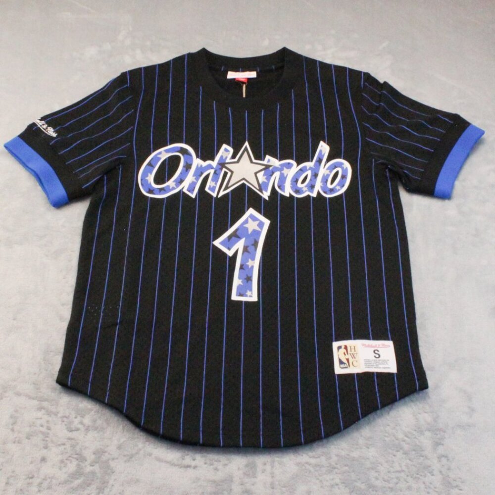 Orlando Magic Name and Number Crewneck Jersey Short Sleeve #1 'Hardaway' Men's S - Picture 3 of 11